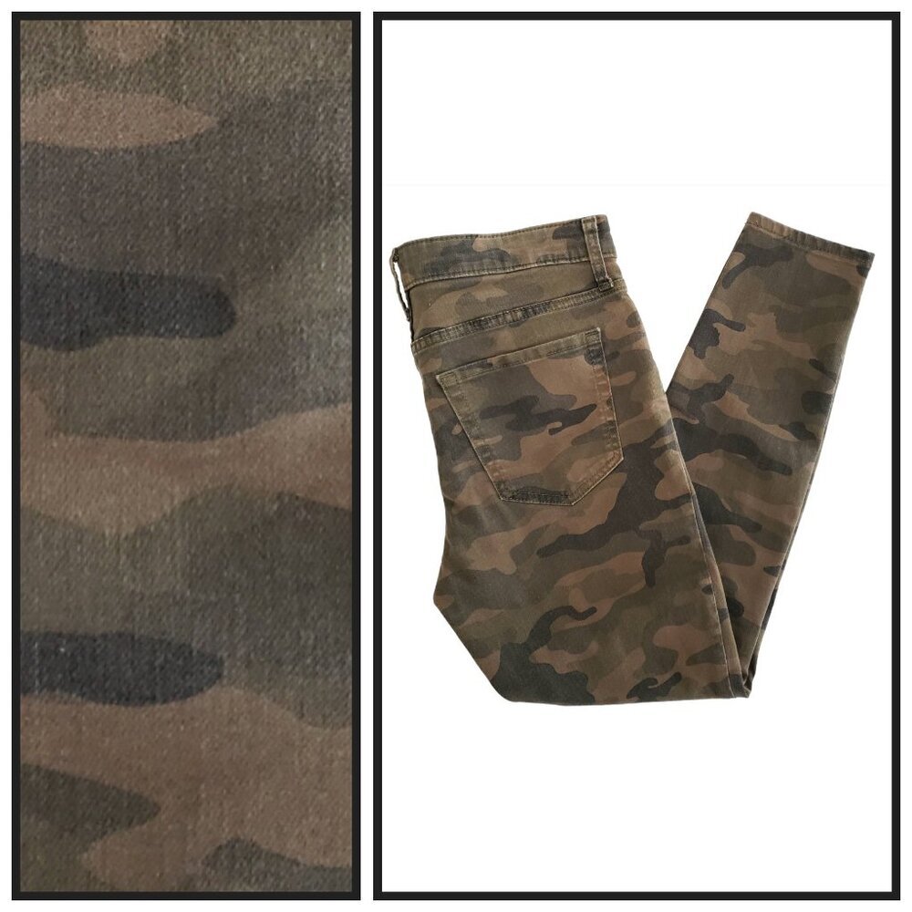 Gap Denim Legging Camo Skinny Jeans Womens 6/28 Stretch Mid Rise
